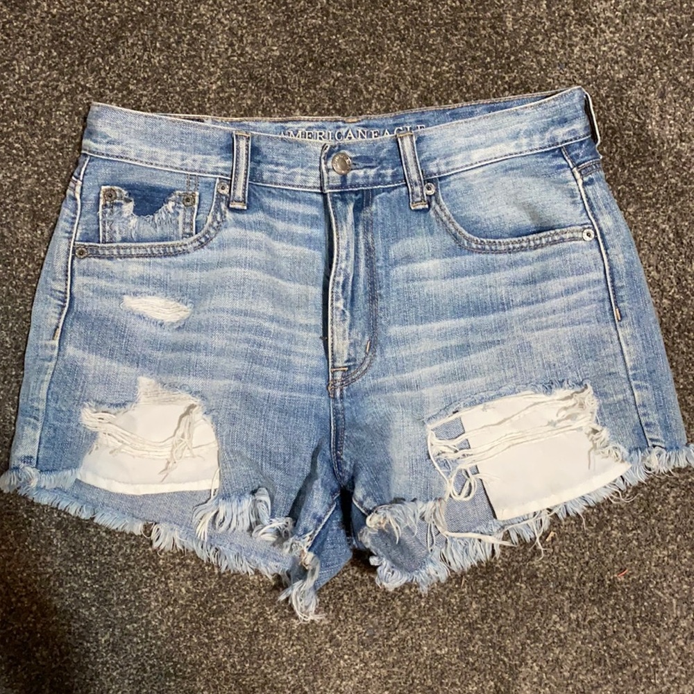 American eagle vintage hi rise festival shorts